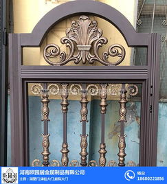歐園居鋁藝大門 滁州與蕪湖鋁藝大門及門窗制造的發展與特點